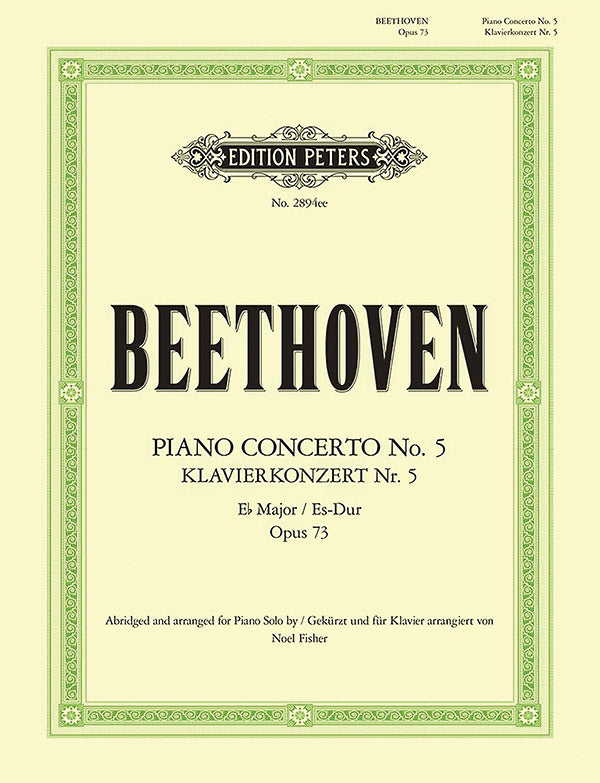 Beethoven: Piano Concerto No. 5 in E-flat, Op. 73 - arranged & abridged