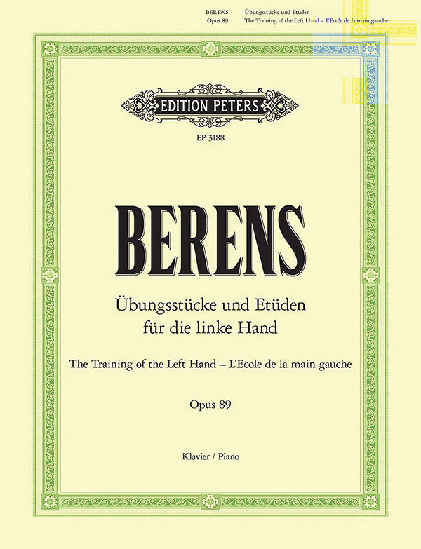 Berens: The Training of the Left Hand, Op. 89