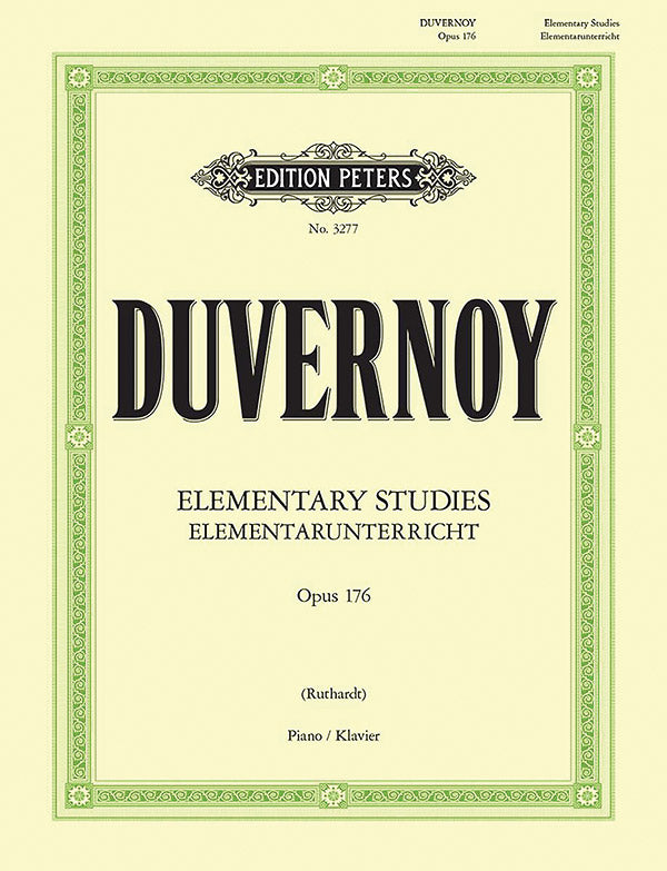Duvernoy: Elementary Studies, Op. 176