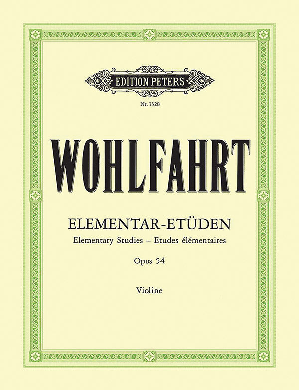 Wohlfahrt: 40 Elementary Studies, Op. 54