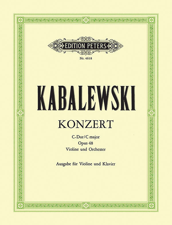 Kabalevsky: Violin Concerto in C Major, Op. 48