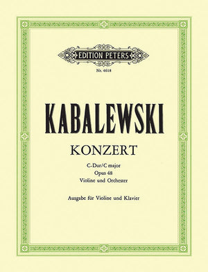 Kabalevsky: Violin Concerto in C Major, Op. 48