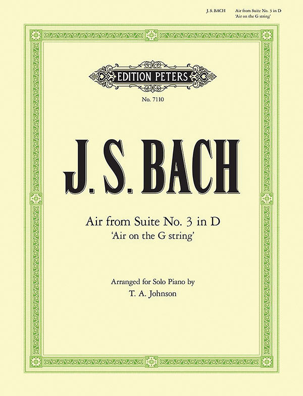 Bach: Air from Orchestral Suite No. 3, BWV 1068 (arr. for piano)