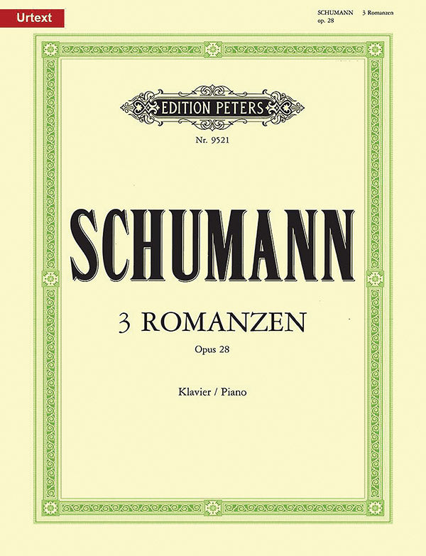 Schumann: 3 Romances, Op. 28