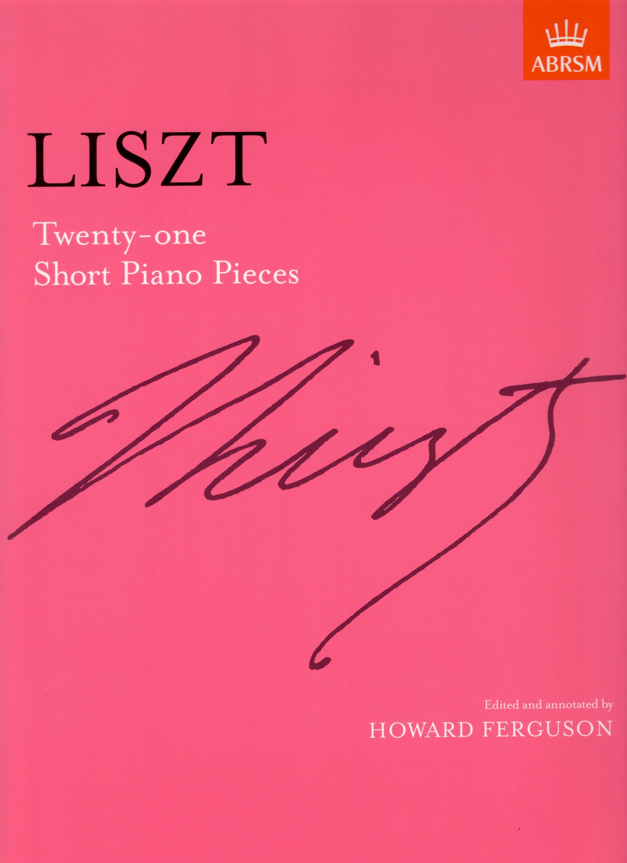 Liszt: 21 Short Piano Pieces