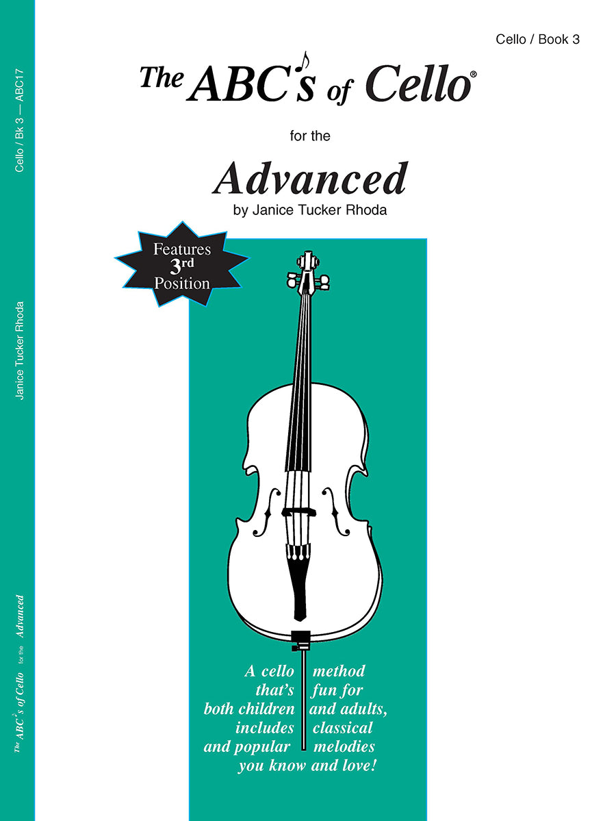 The ABCs of Cello - Book 3 (Advanced)