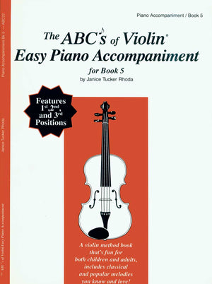 The ABCs of Violin - Book 5 (Budding Virtuoso)