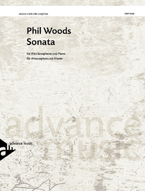 Woods: Sonata for Alto Sax and Piano