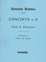 Rubbra: Viola Concerto, Op. 75