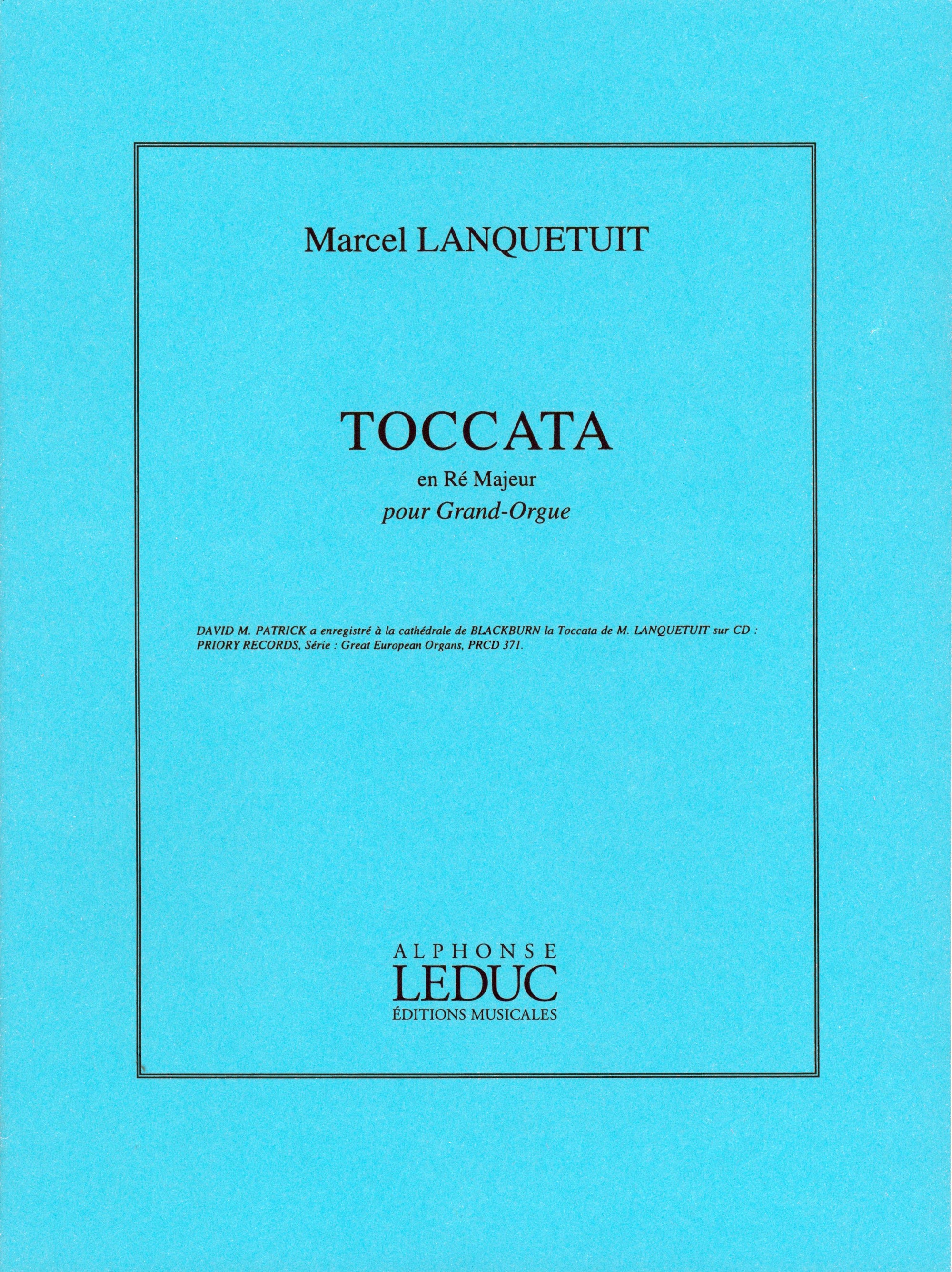 Lanquetuit: Toccata in D Major