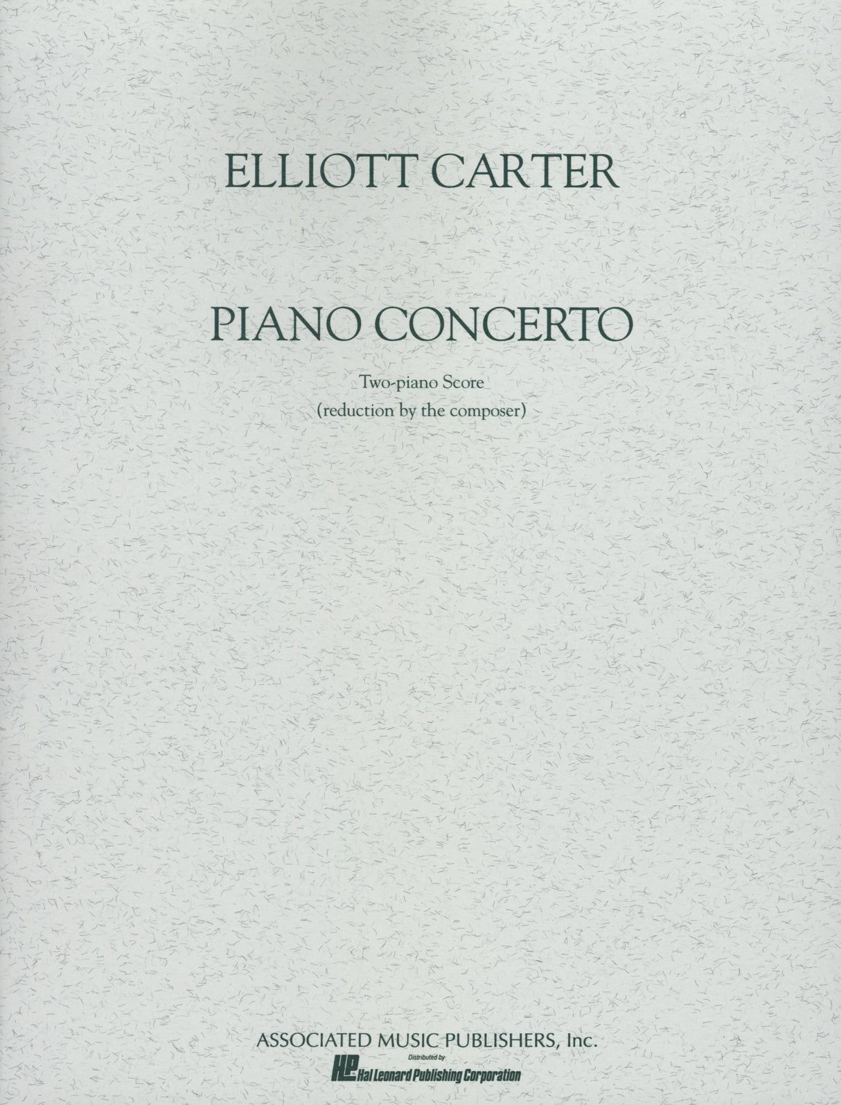 Carter: Piano Concerto