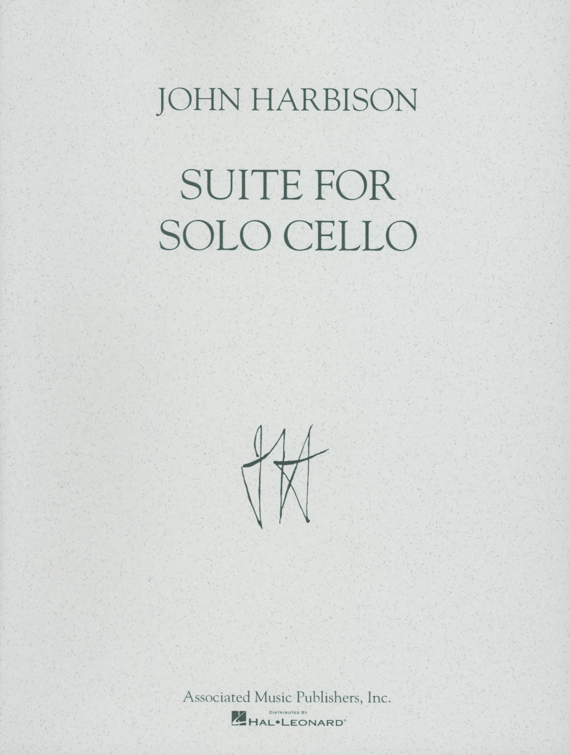 Harbison: Suite for Solo Cello
