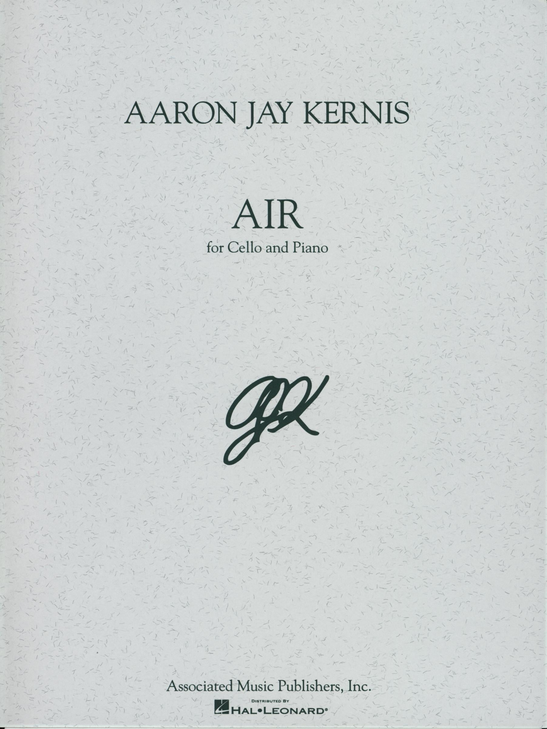 Kernis: Air for Cello and Piano