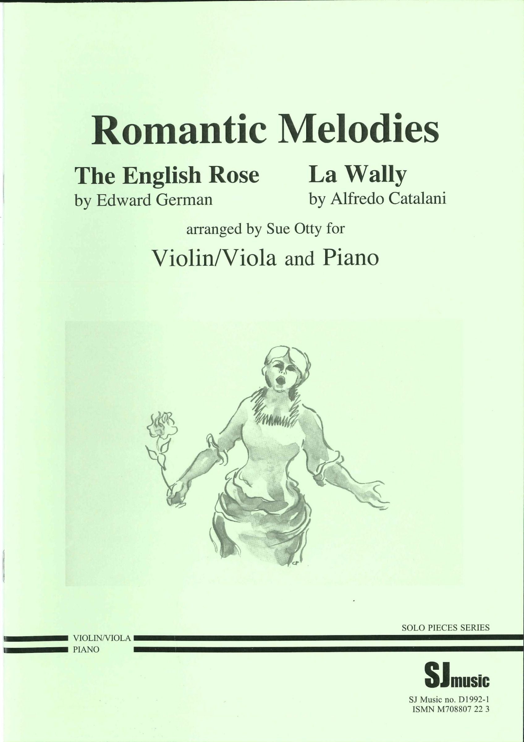 Romantic Melodies arr. for Violin & Piano