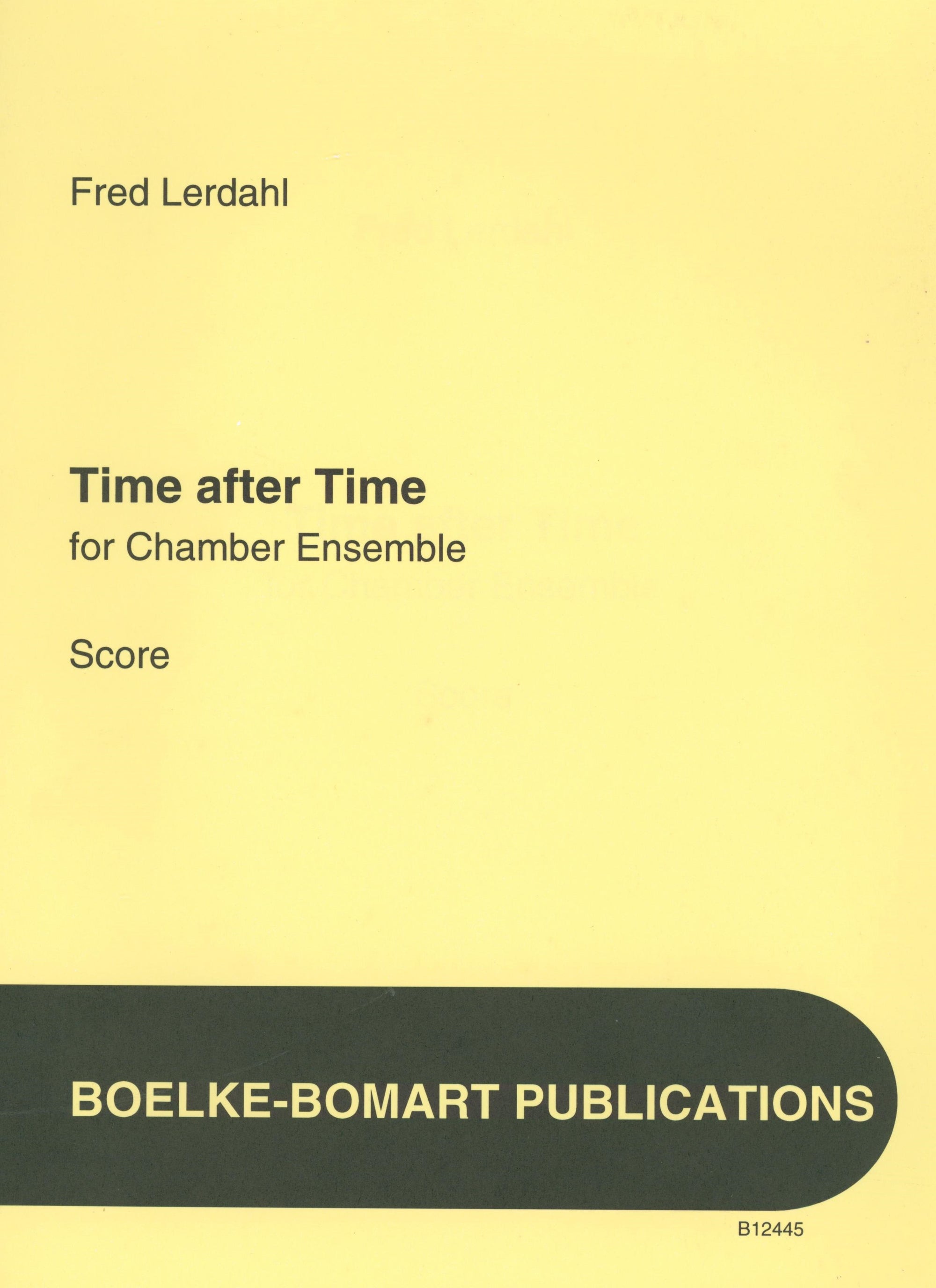 Lerdahl: Time After Time