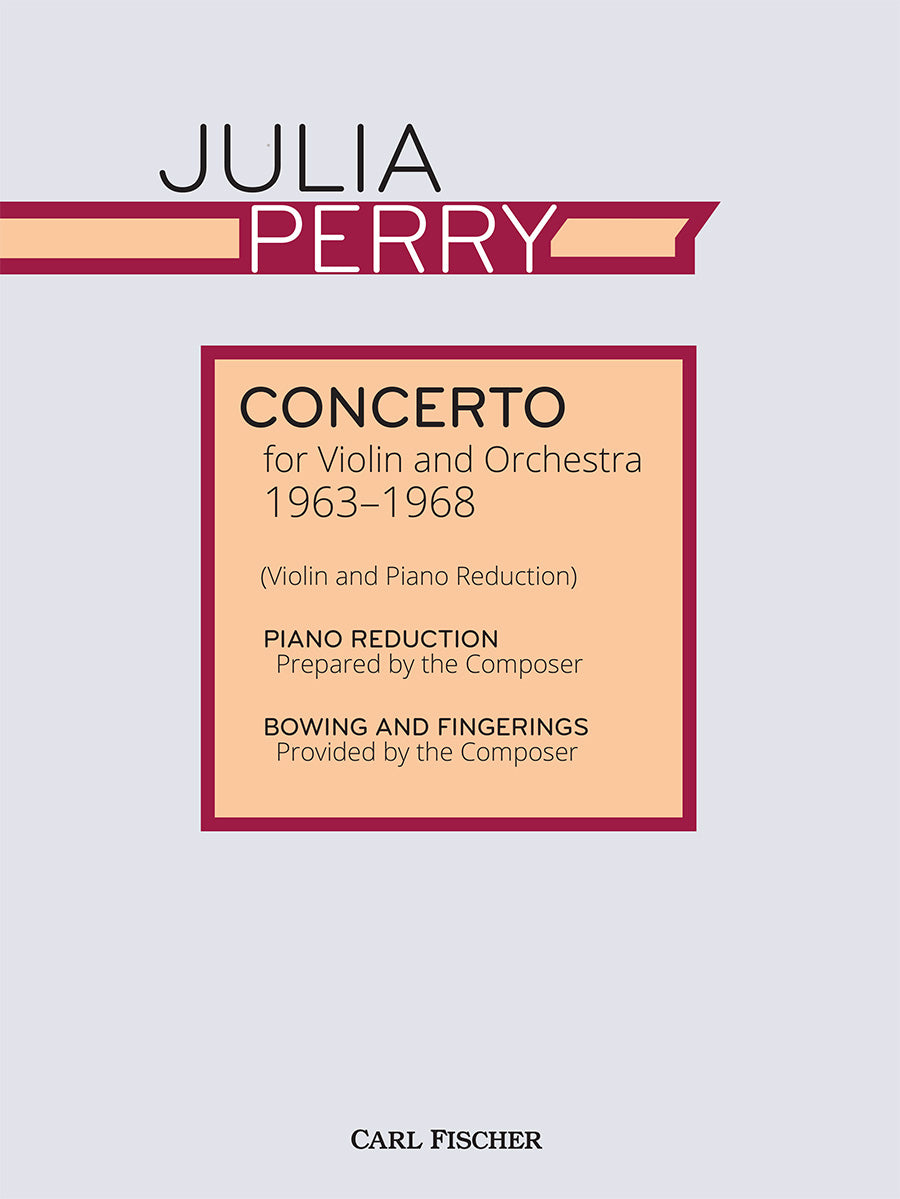 Perry: Violin Concerto
