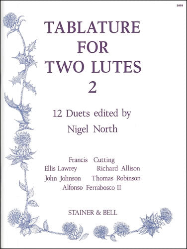Tablature for 2 Lutes - Book 2 (12 Duets)
