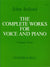 Ireland: The Complete Works for Voice and Piano - Volume 3