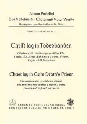 Pachelbel: Christ lay in grim death's prison