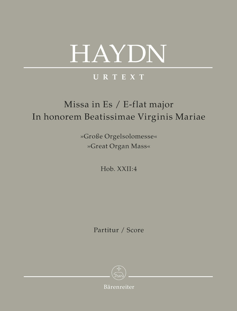 Haydn: Missa in honorem BVM in E-flat Major, Hob. XXII:4