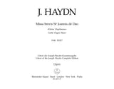 Haydn: Missa brevis Sancti Joannis de Deo, Hob. XXII:7