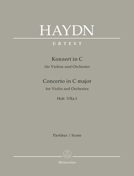 Haydn: Violin Concerto in C Major, Hob. VIIa:1
