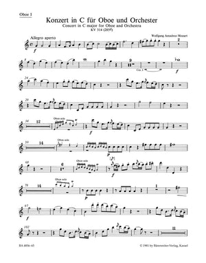 Mozart: Oboe Concerto in C Major, K. 314 (285d)