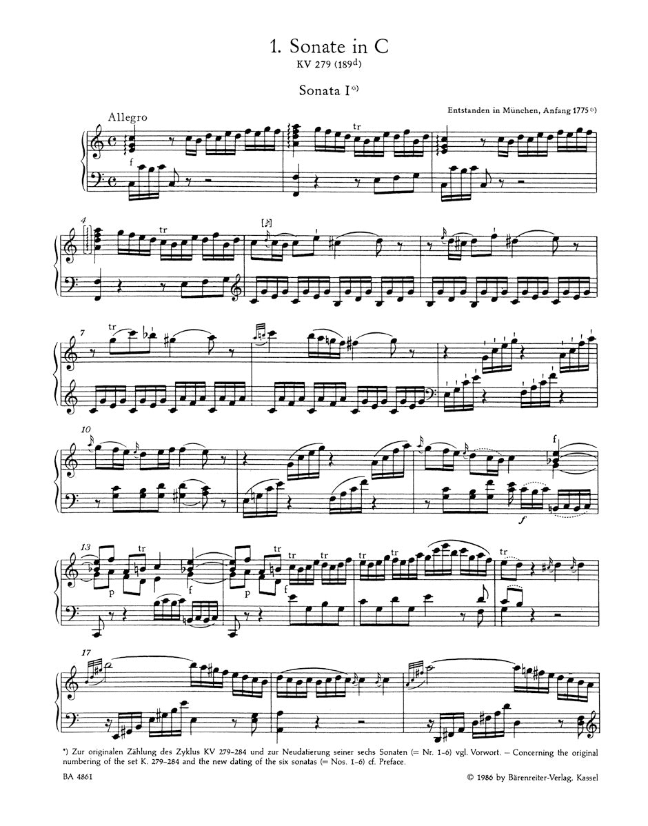 Mozart: Piano Sonatas - Volume 1