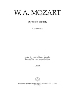 Mozart: Exsultate, jubilate, K. 165 (158a)