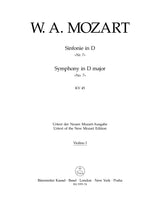 Mozart: Symphony No. 7 in D Major, K. 45