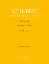 Schubert: Mass in C Major, D 452, Op. 48