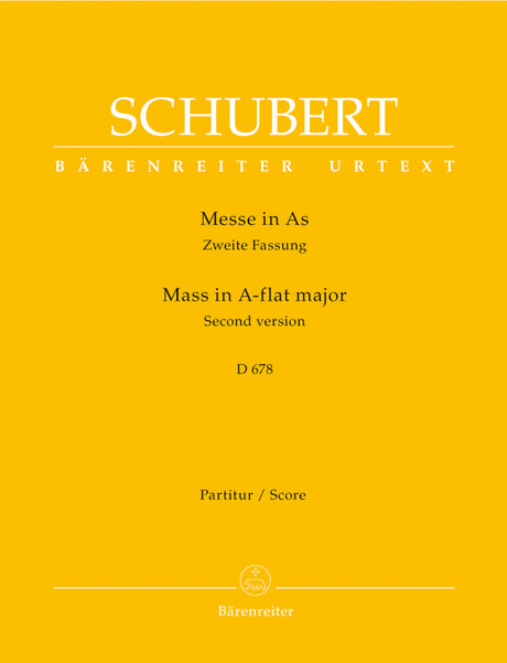 Schubert: Mass in A-flat Major, D 678