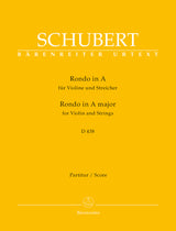 Schubert: Rondo in A Major, D 438