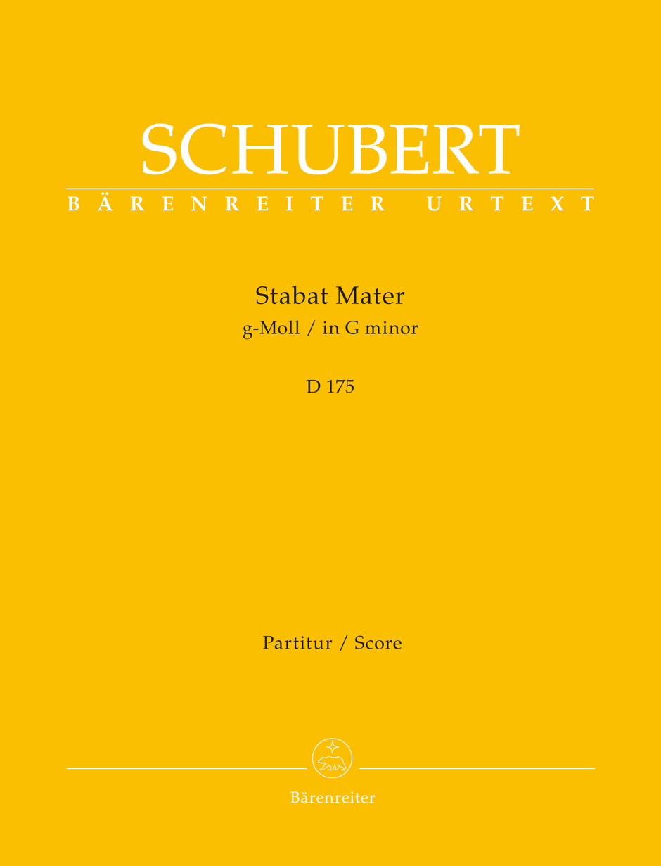 Schubert: Stabat Mater in G Minor, D 175