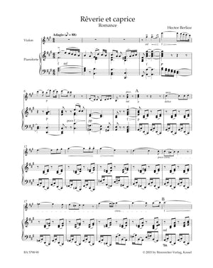 Berlioz: Rêverie et caprice (Romance)