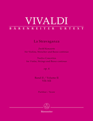 Vivaldi: La Stravaganza, Op. 4 - Volume 2 (Nos. 7-12)
