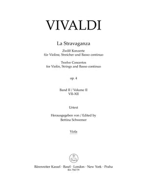 Vivaldi: La Stravaganza, Op. 4 - Volume 2 (Nos. 7-12)