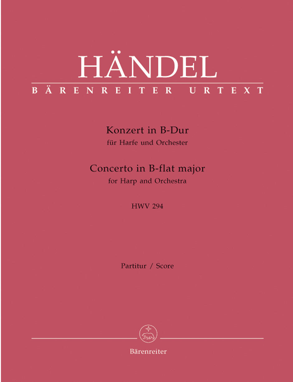 Handel: Harp Concerto in B-flat Major, HWV 294, Op. 4, No. 6