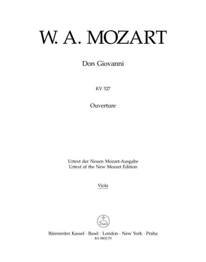 Mozart: Overture to Don Giovanni, K. 527