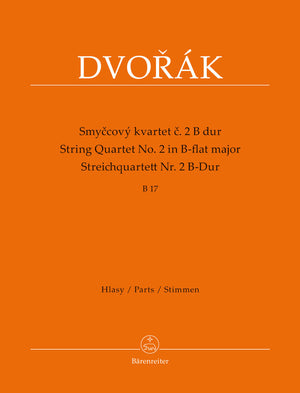 Dvořák: String Quartet No. 2 in B-flat Major, B 17