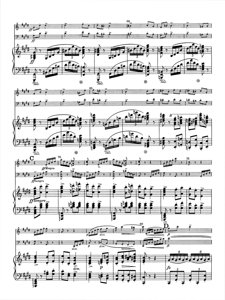 Dvořák: Piano Trio in F Minor, Op. 65