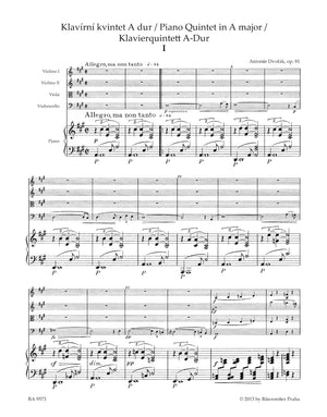 Dvořák: Piano Quintet in A Major, Op. 81