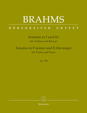 Brahms: Sonatas, Op. 120 (violin version)