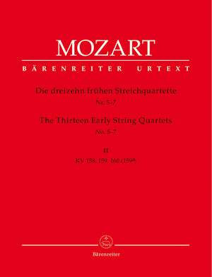 Mozart: The 13 Early String Quartets - Volume 2 (K. 158-160)