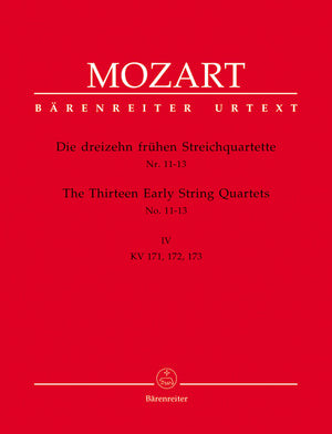 Mozart: The 13 Early String Quartets - Volume 4 (K. 171-73)