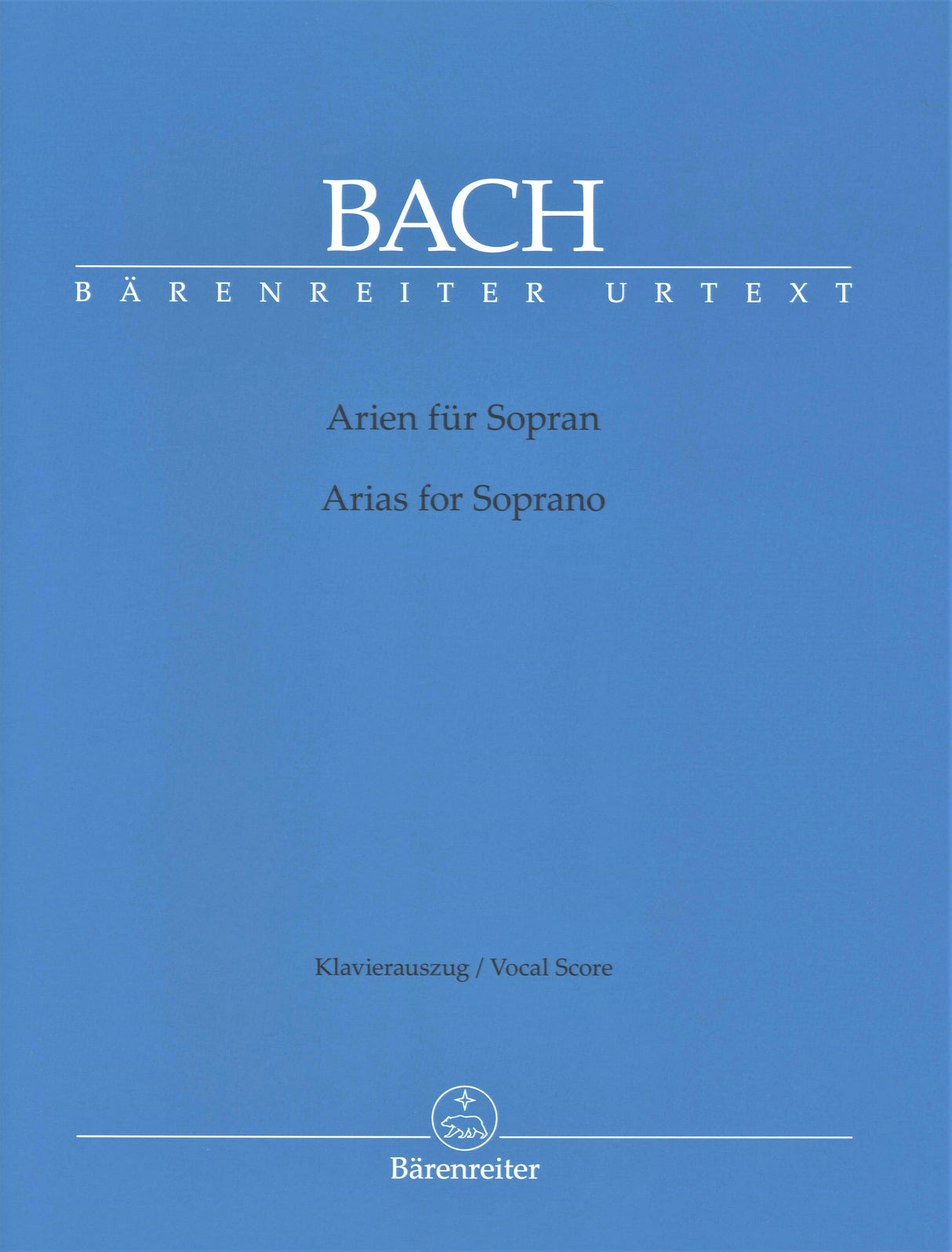 Bach: Arias for Soprano