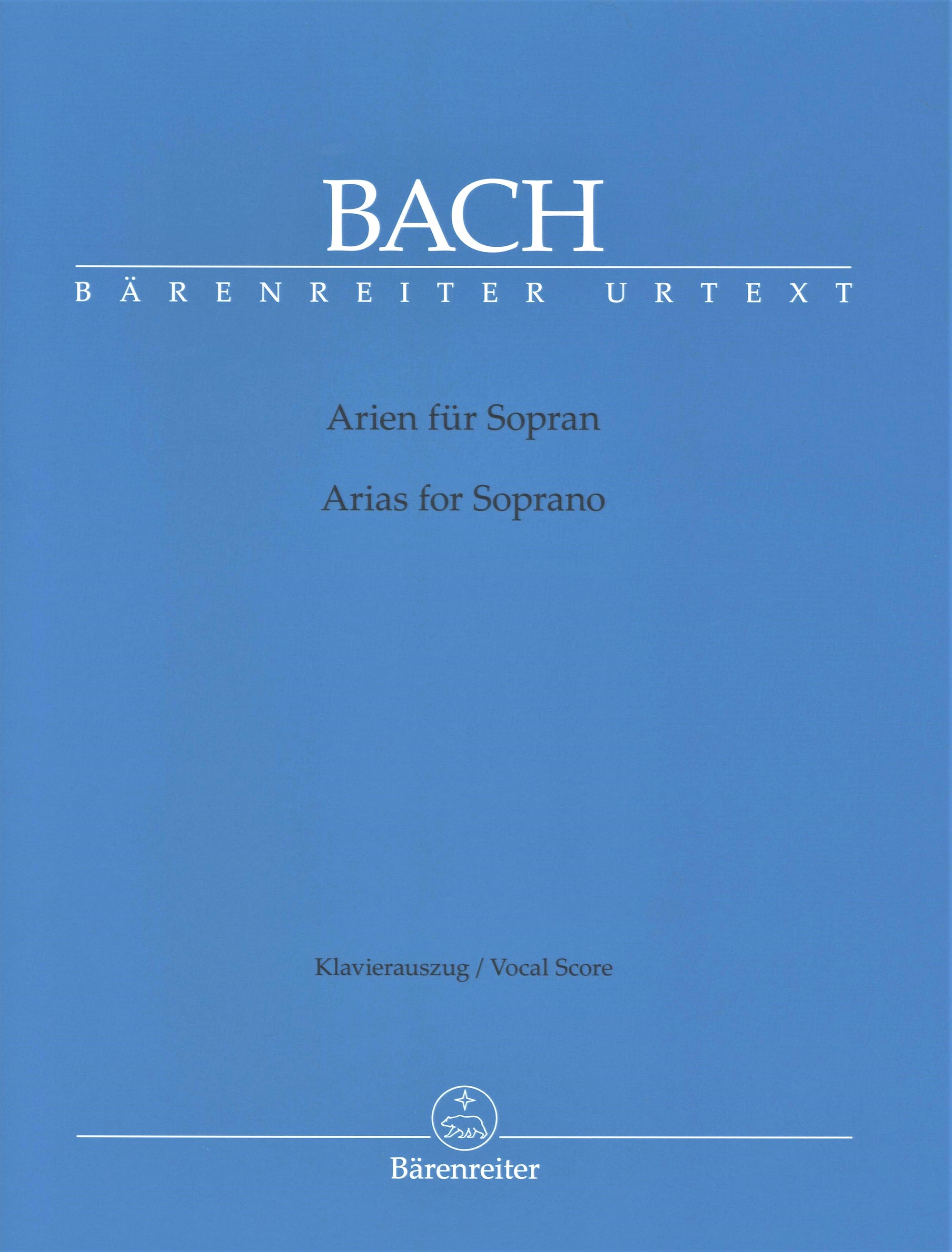 Bach: Arias for Soprano