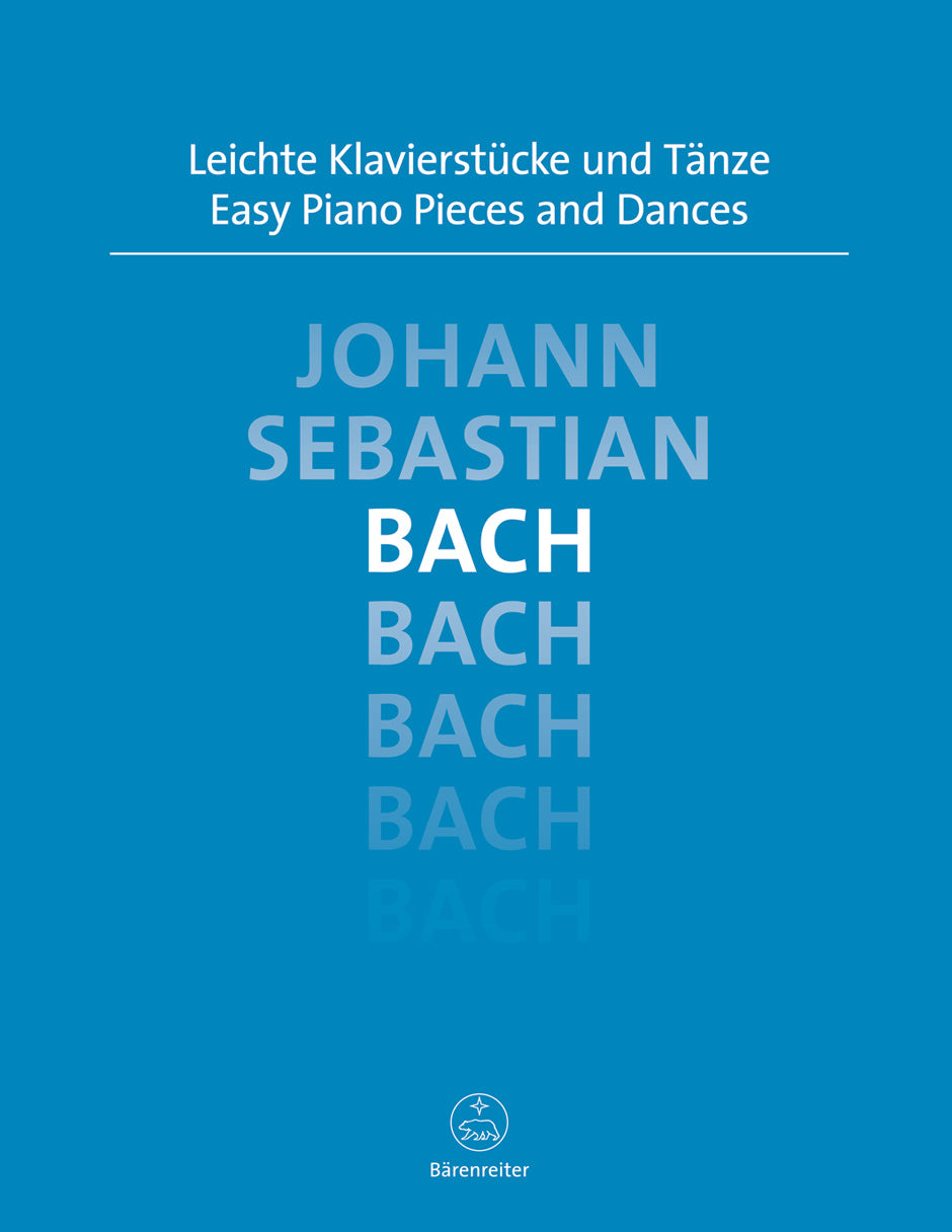 Bach: Easy Piano Pieces and Dances