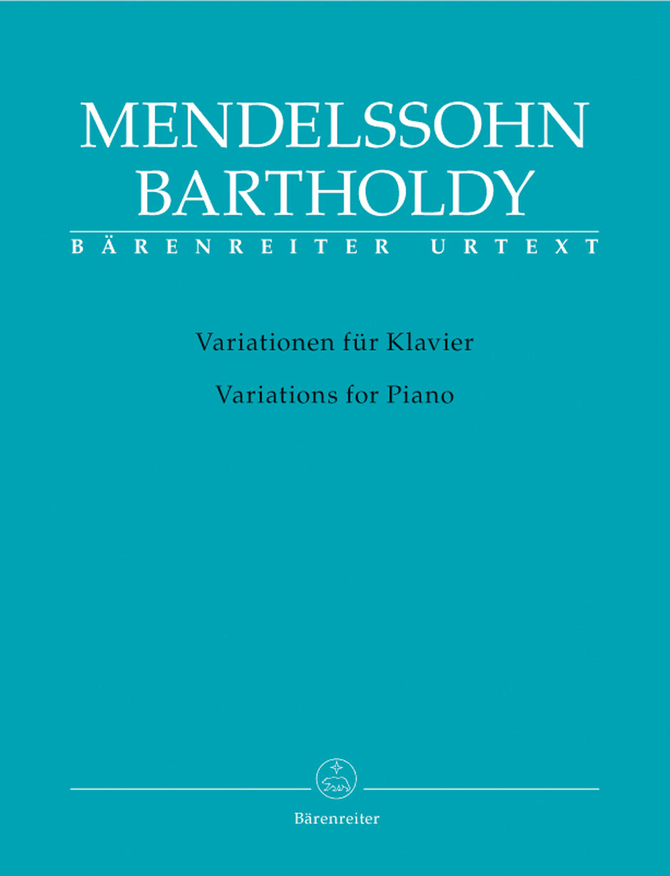 Mendelssohn: Variations for Piano