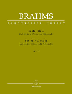 Brahms: String Sextet in G Major, Op. 36